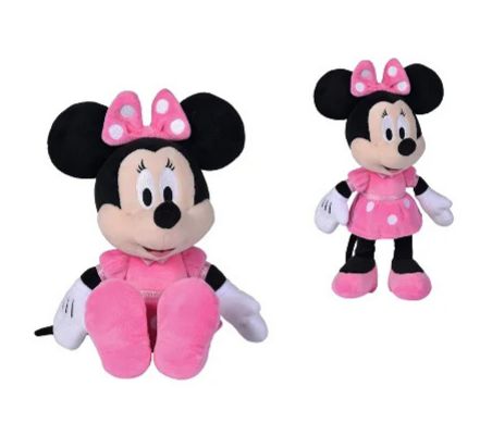 (Mis 2) MINNIE Minnie Hot Pink Peluche 20cm…x12